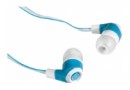 DEFENDER Trendy-702 Вкладыши для MP3, белый & голубой (63702)