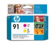 HP C9461A Пурпурная и желтая печатающая головка НP 91