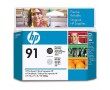 HP C9463A Черная и светло-серая печатающая головка HP 91